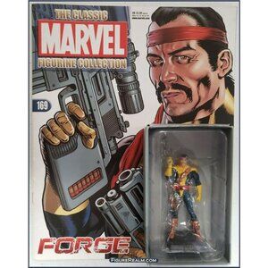Eaglemoss 1:16 Classic Marvel Figurine w/Book: Forge #169